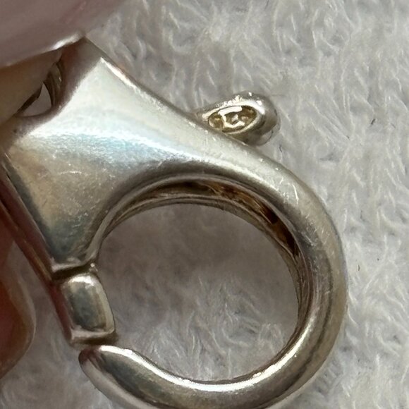 Chain Link Sterling Silver Bracelet - Picture 9 of 9